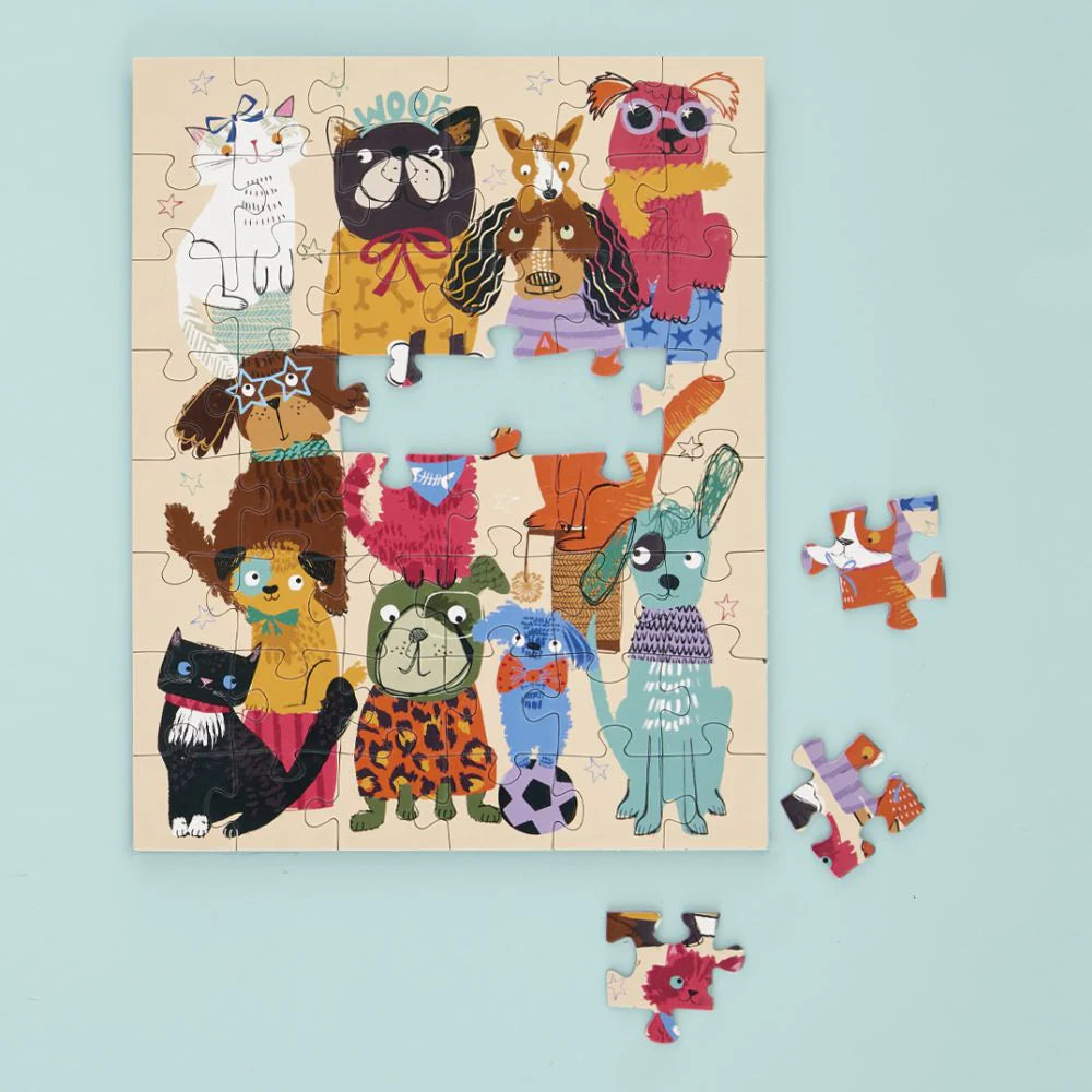 WerkShoppe Snax 48pc Puzzle - Fur Babies