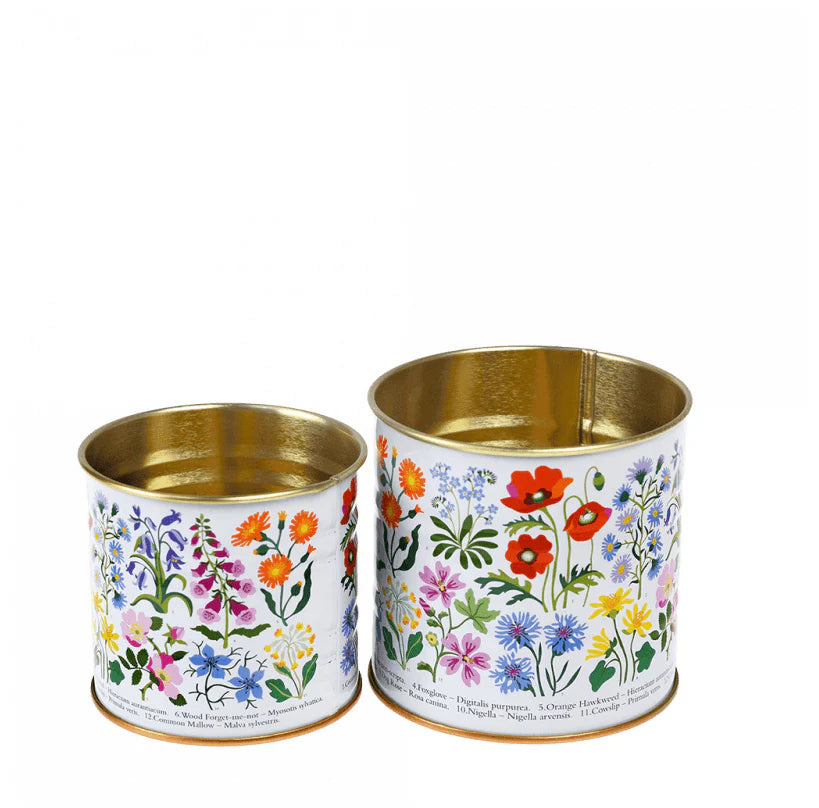 Mini Storage Tins - Wildflower