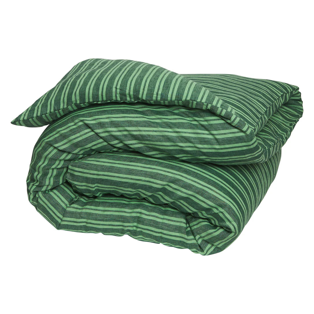 Sage x Clare - Nadine Forest Linen Quilt Cover