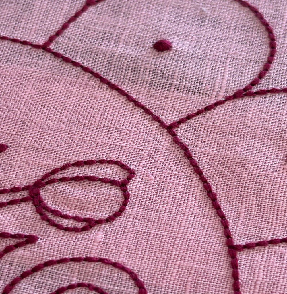 Tulip Plate Linen Placemat