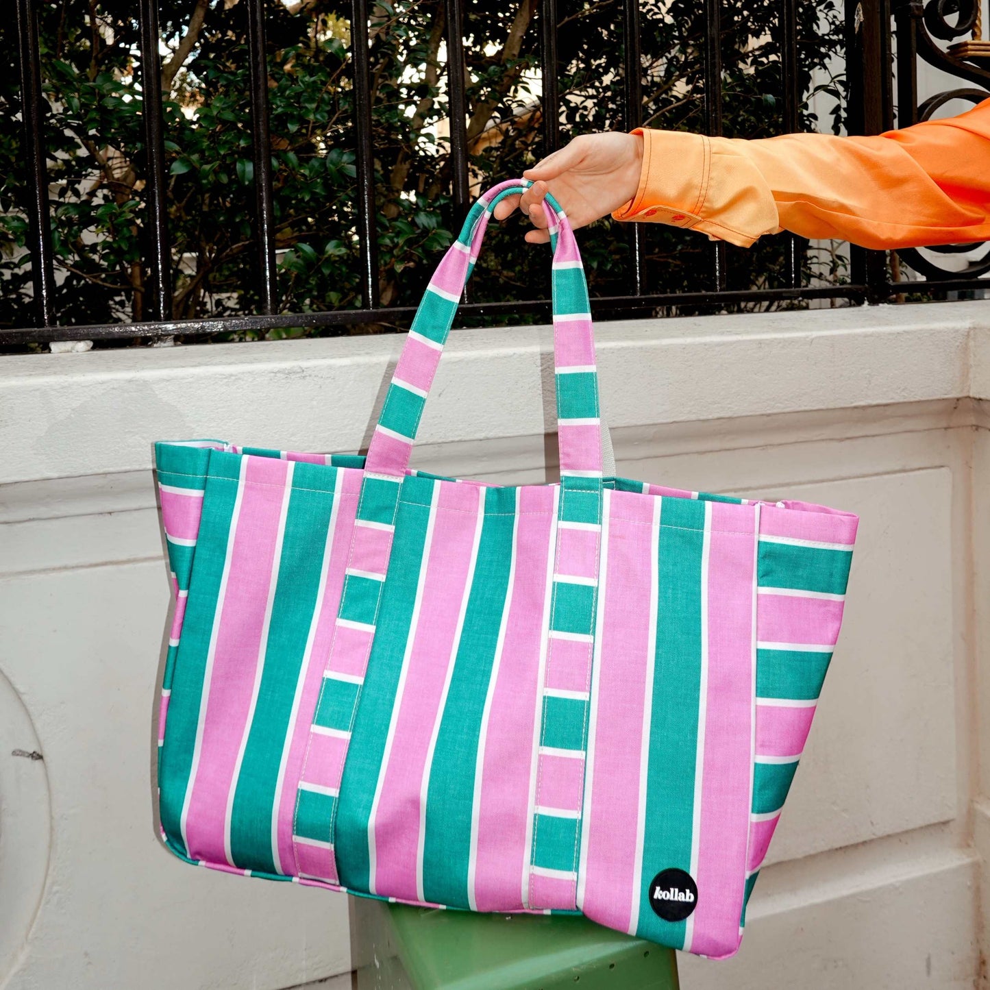 Kollab Cargo Carry All Bag - Spring Stripe
