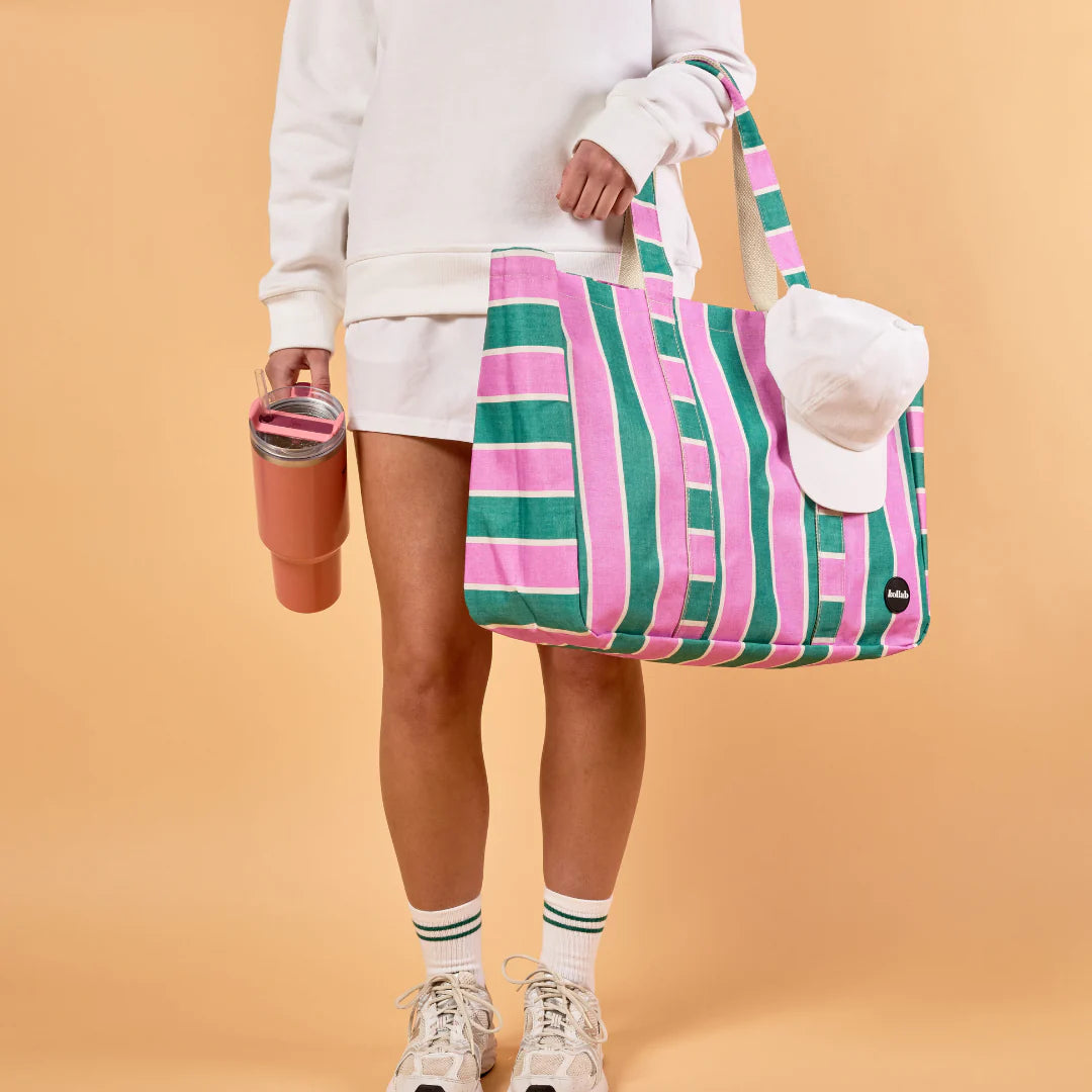Kollab Cargo Carry All Bag - Spring Stripe