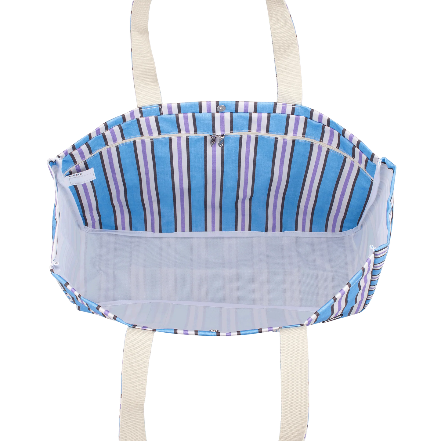 Kollab Cargo Carry All Bag - Choc Blue Stripe