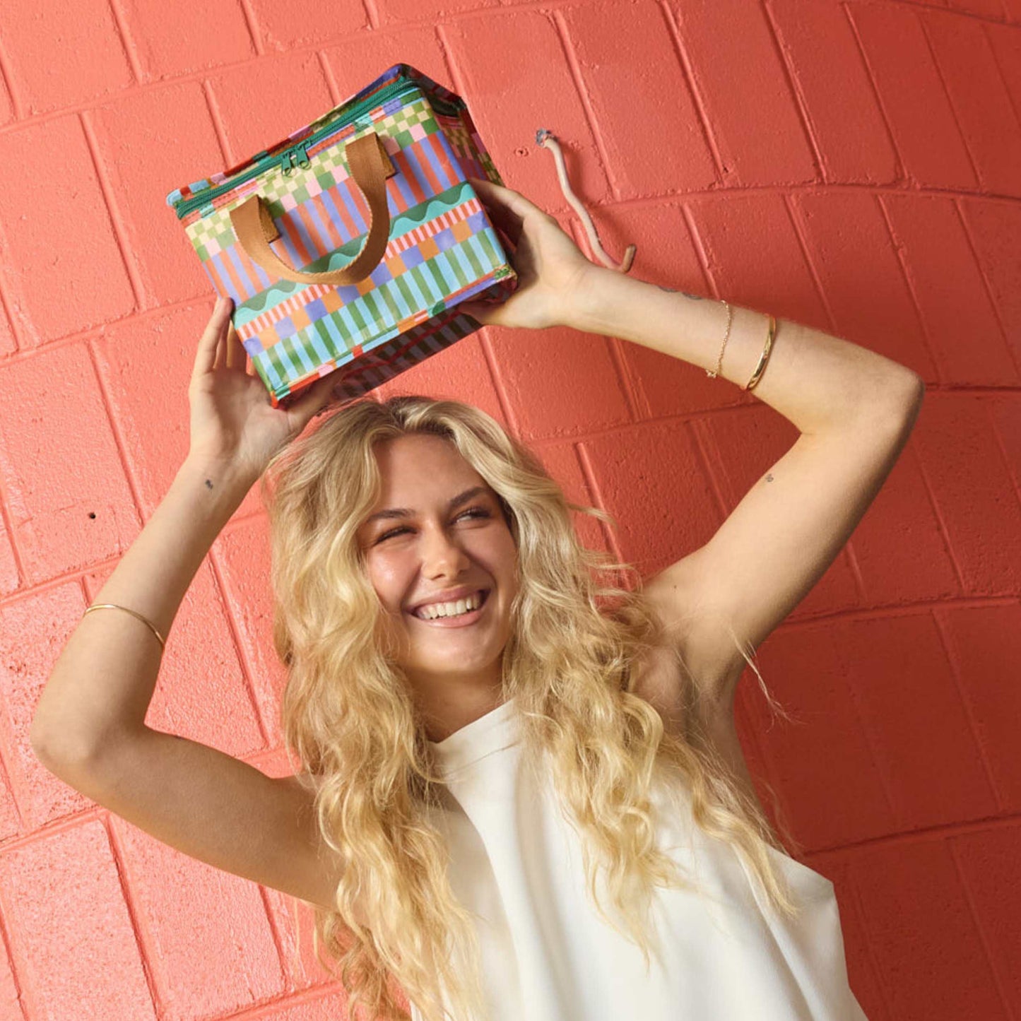 Kollab Lunch Bag - Blocks and Stripe