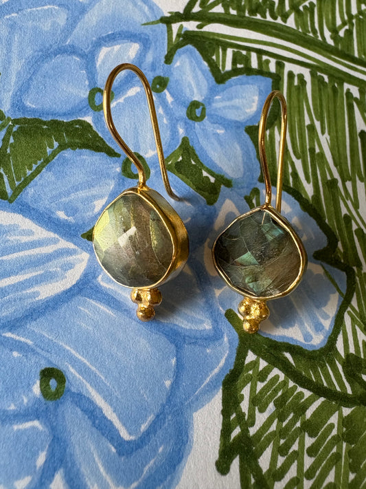 Ayla Labradorite Earrings