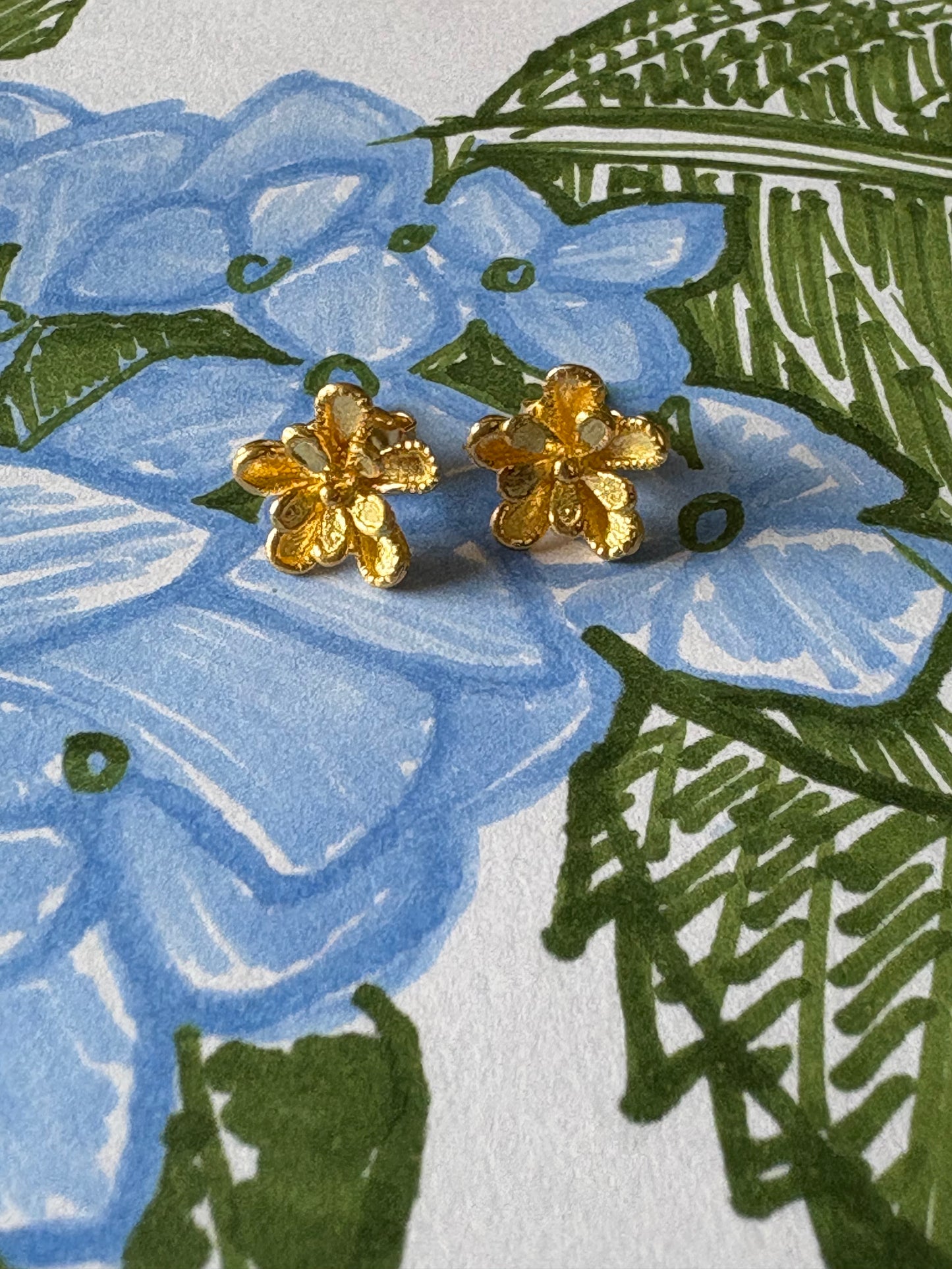 Flor Stud Earrings