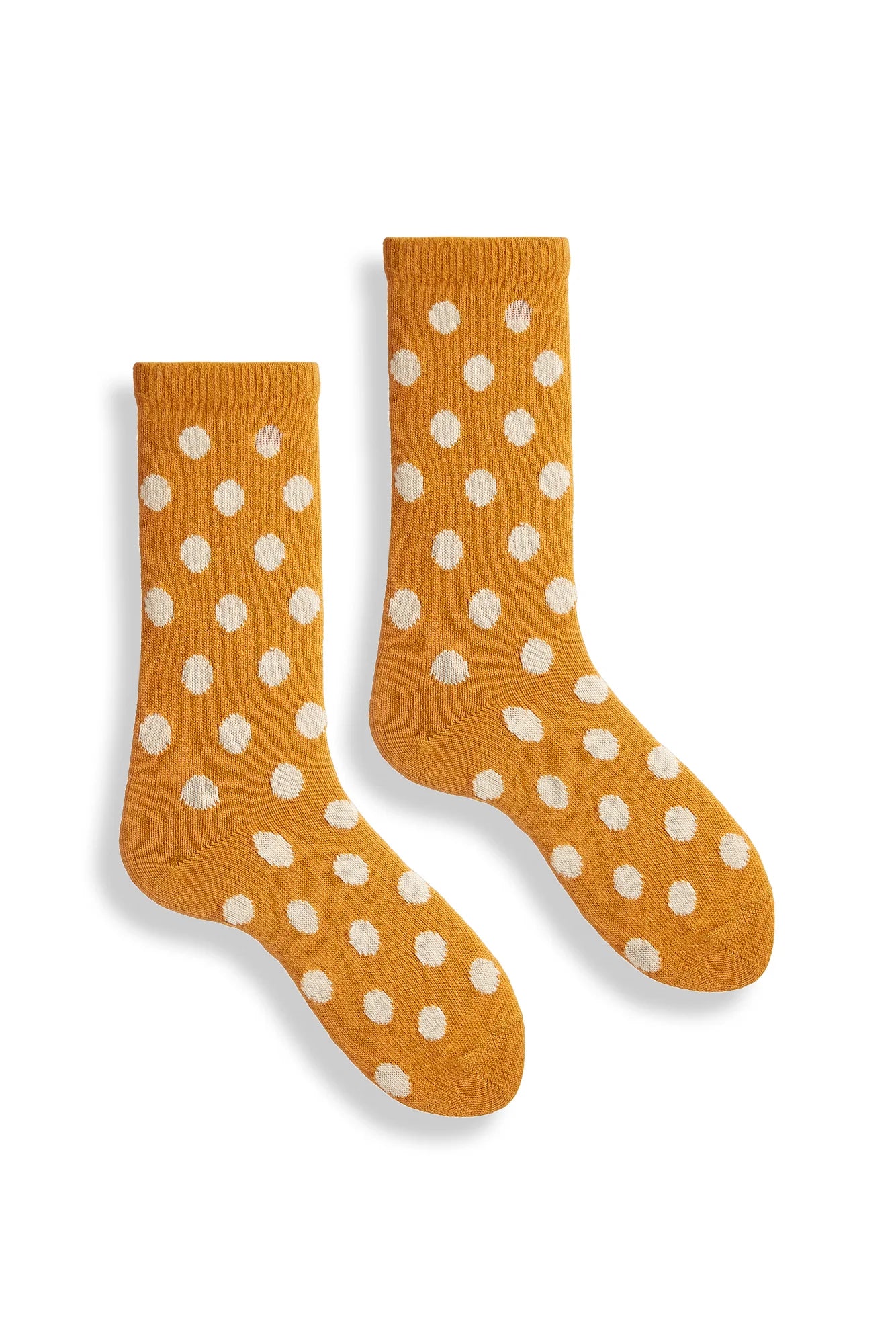 lisa b Women’s Merino Wool and Cashmere Socks - Dot