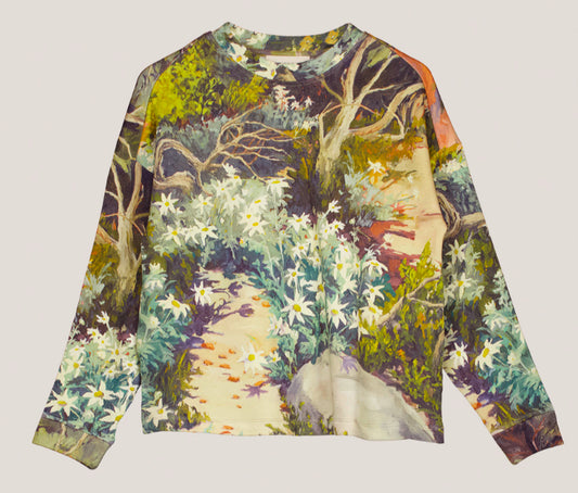 Nancybird Eva Sweatshirt - Flannel Flower