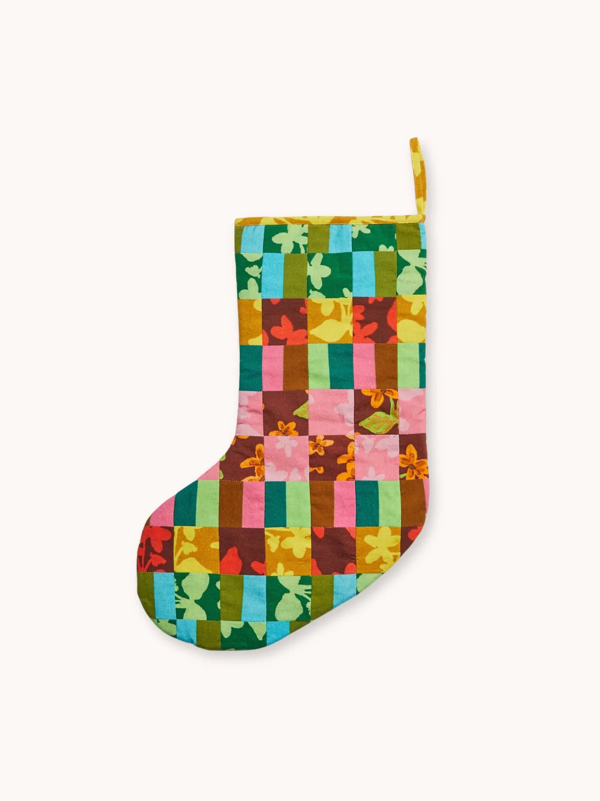 Bonnie and Neil Patchwork Stocking