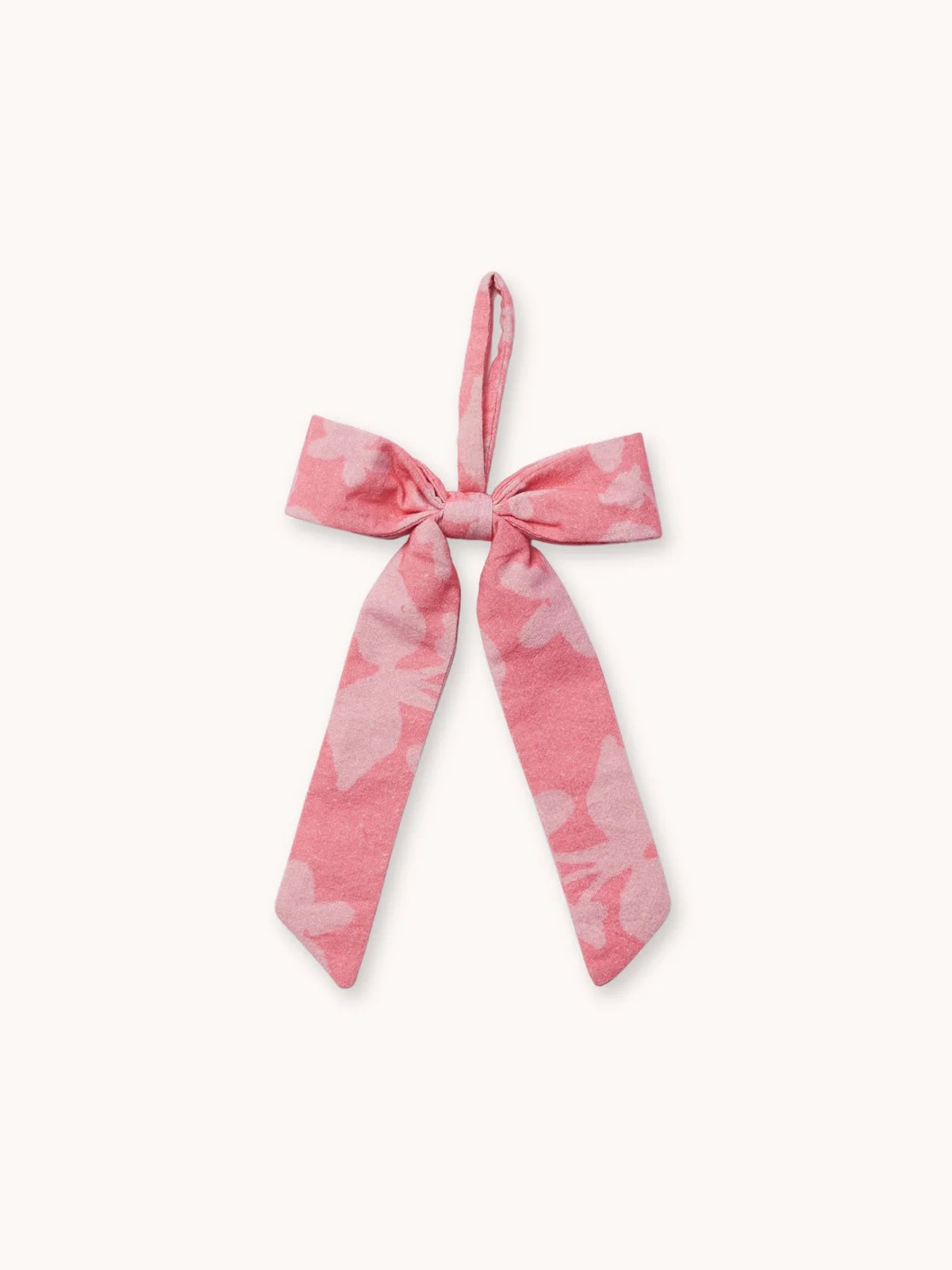 Bonnie and Neil Linen Bow Decoration Set - Pink Floral