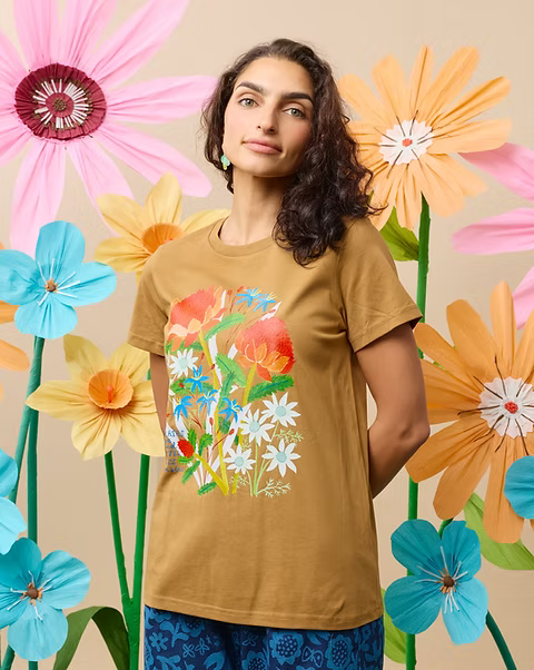 Togetherness Cotton Tee - Waratahs are Red