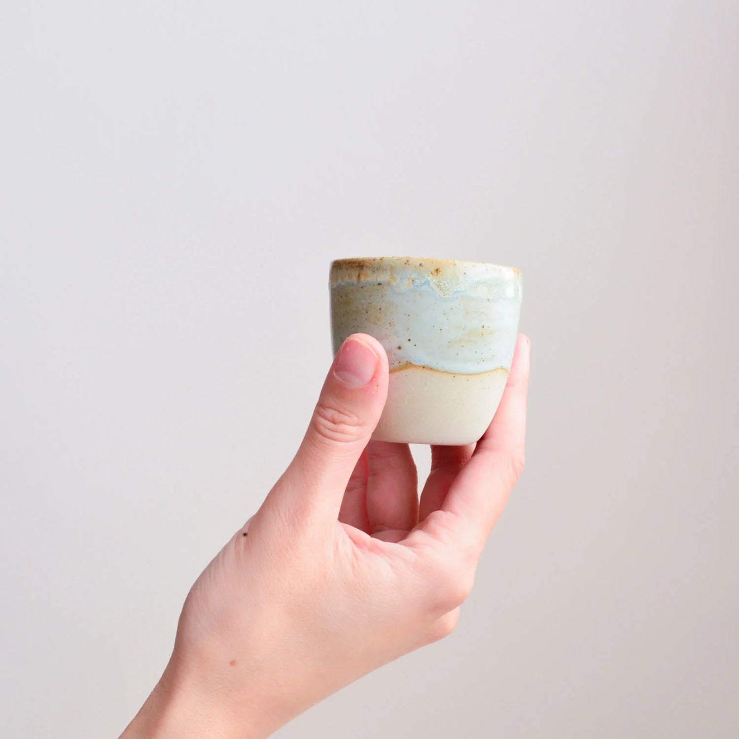 Kim Wallace Ceramic 2.5oz Single Espresso Cup - various colours