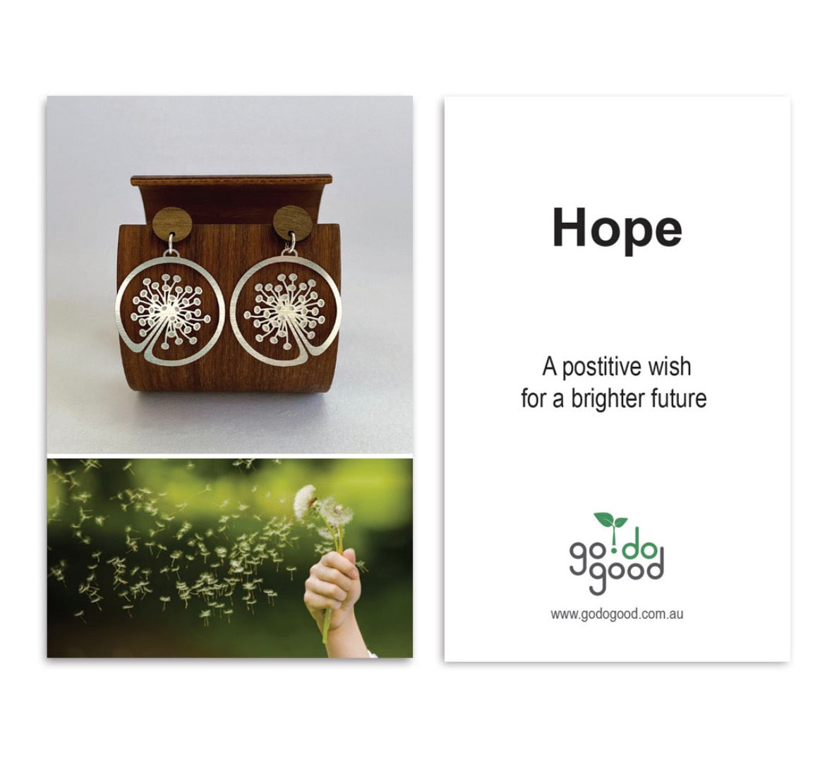 Go Do Good Stud Earrings - Hope