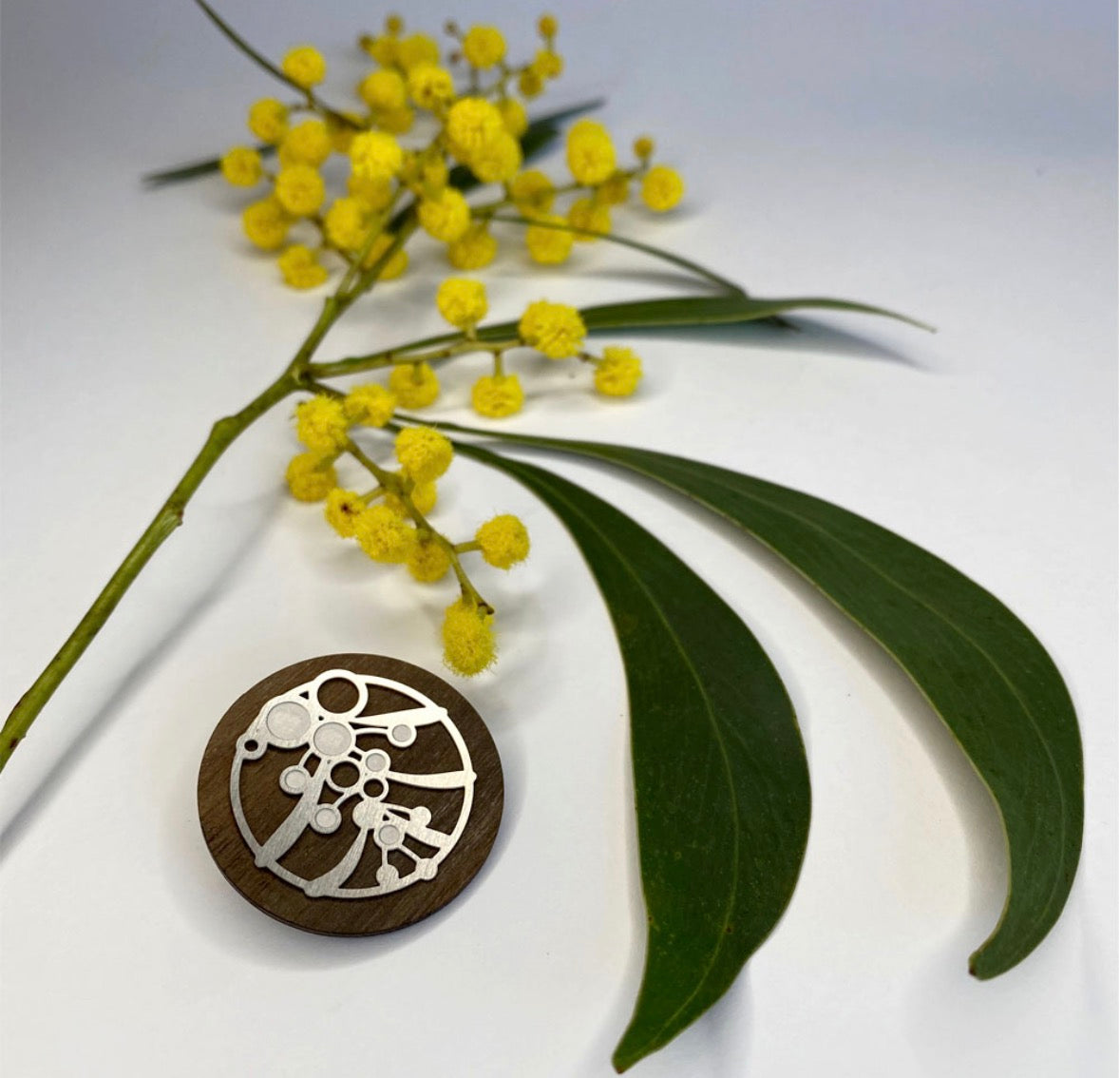 Go Do Good Brooch - Wattle