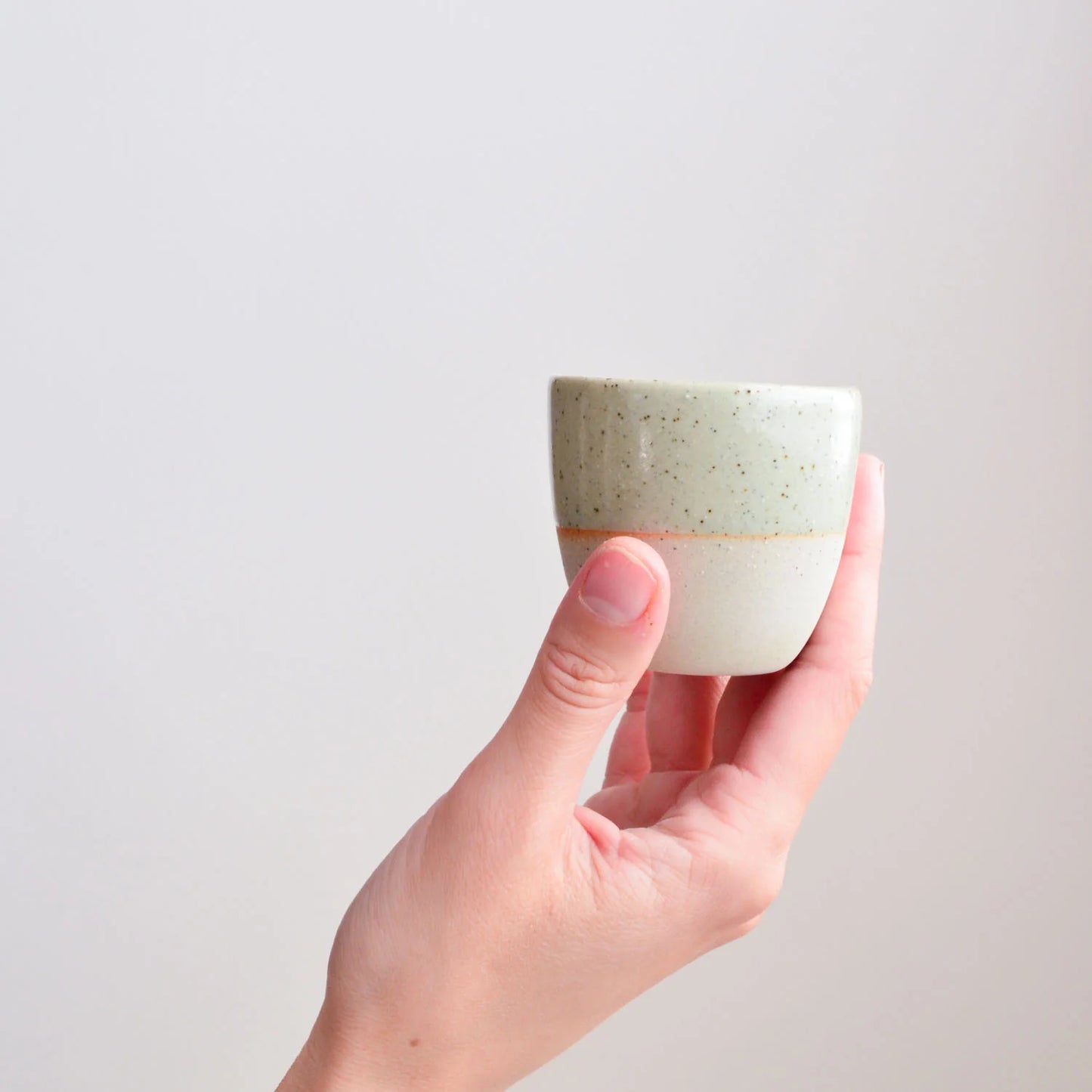 Kim Wallace Ceramic 2.5oz Single Espresso Cup - various colours