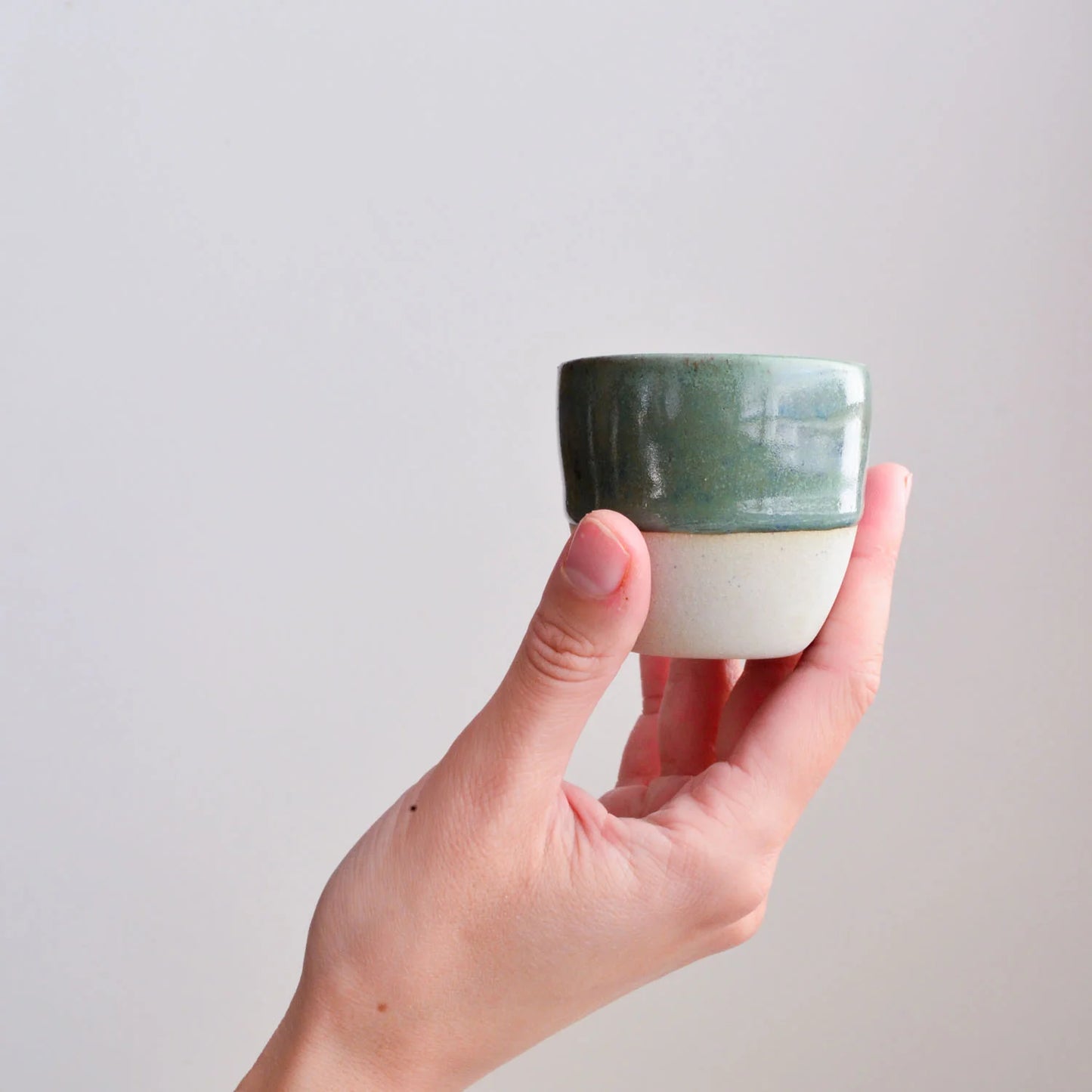 Kim Wallace Ceramic 2.5oz Single Espresso Cup - various colours
