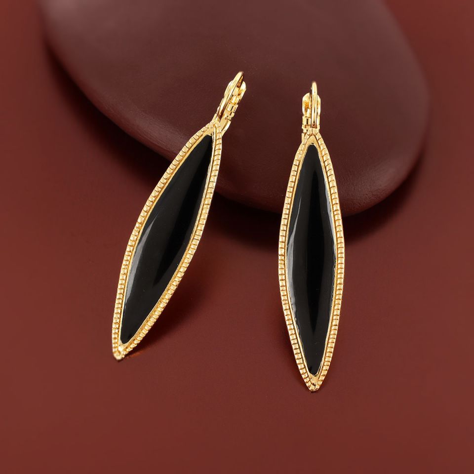 Taratata Jewellery - Leaf Level Back Earrings
