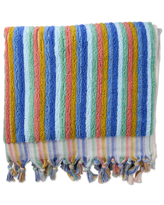 Kip and Co Madeira Stripe Turkish Bath Towel