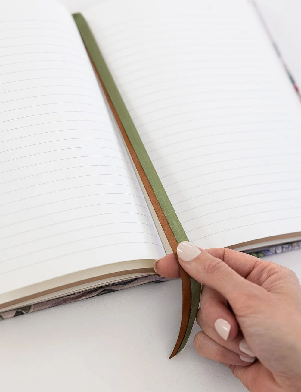 Linen Journal - Bushland Ribbons