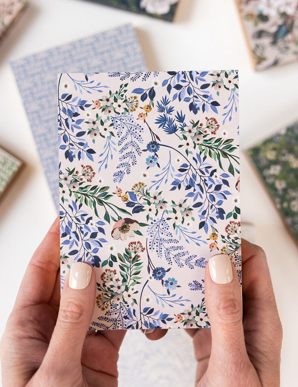 Bespoke Letterpress - Bluebuds Notepad Mini Jotter