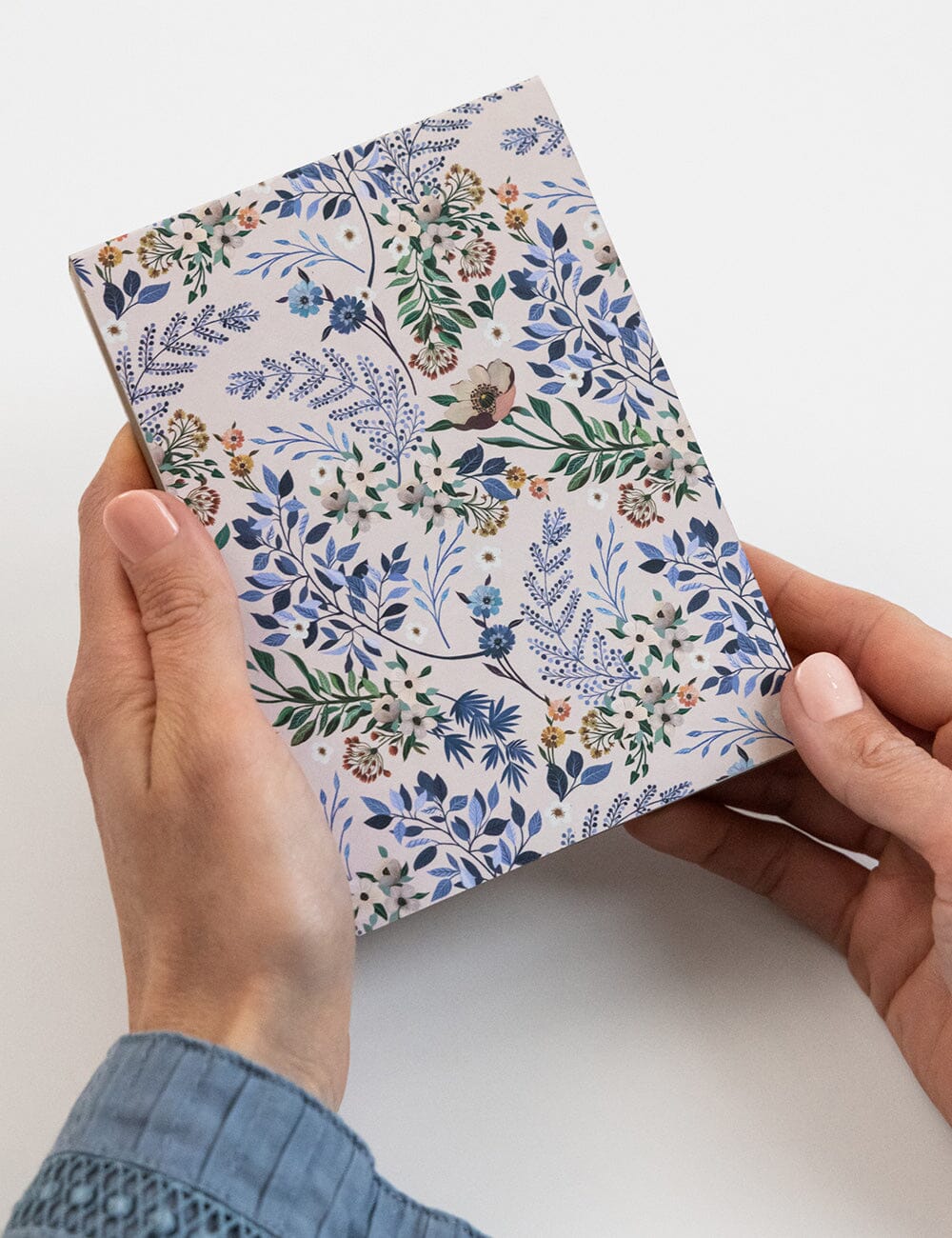 Bespoke Letterpress - Bluebuds Notepad Mini Jotter