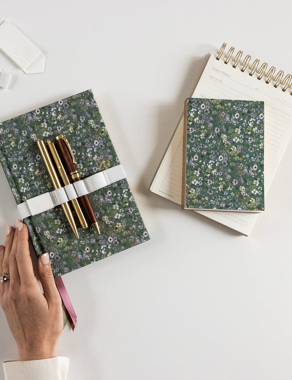 Bespoke Letterpress - Summer Perennials Notepad Mini Jotter