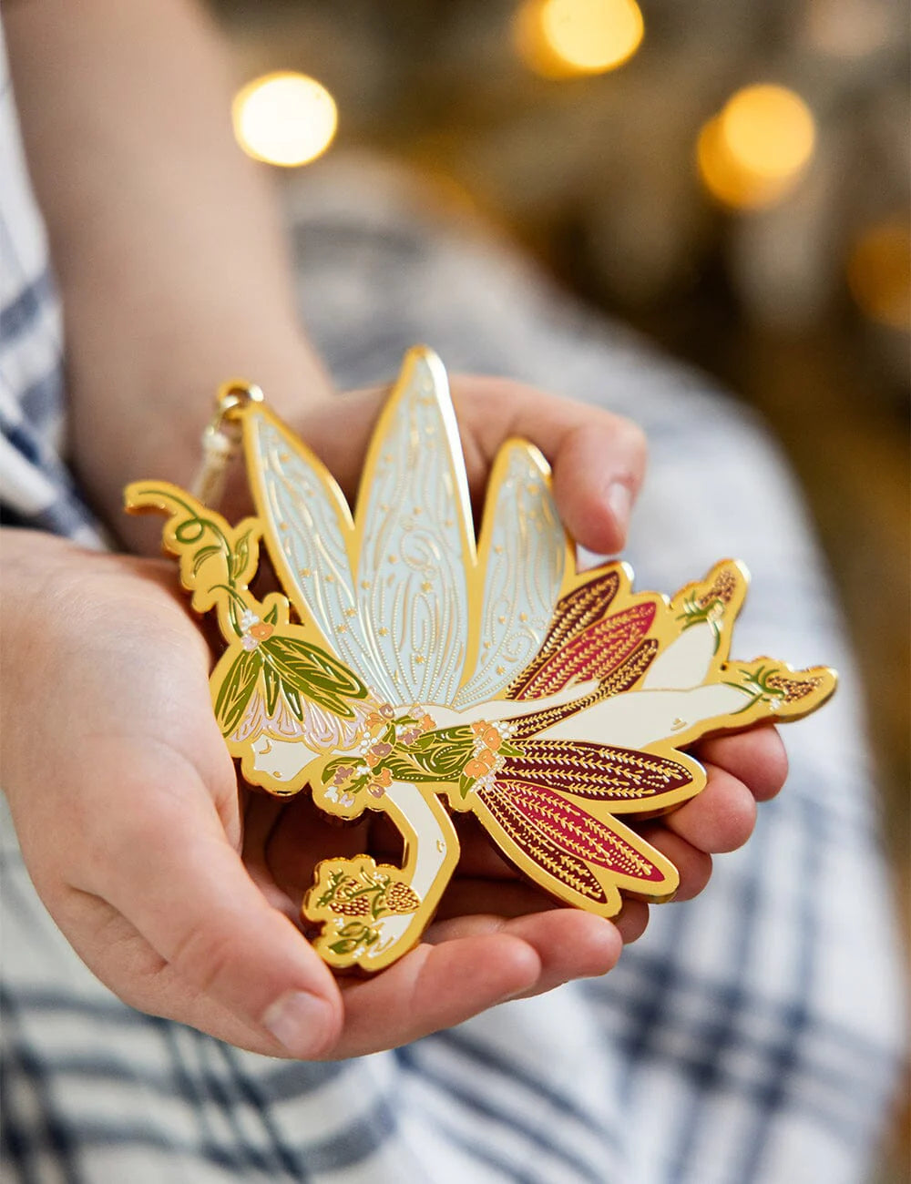 Bespoke Enamel Sugar Plum Fairy Ornament
