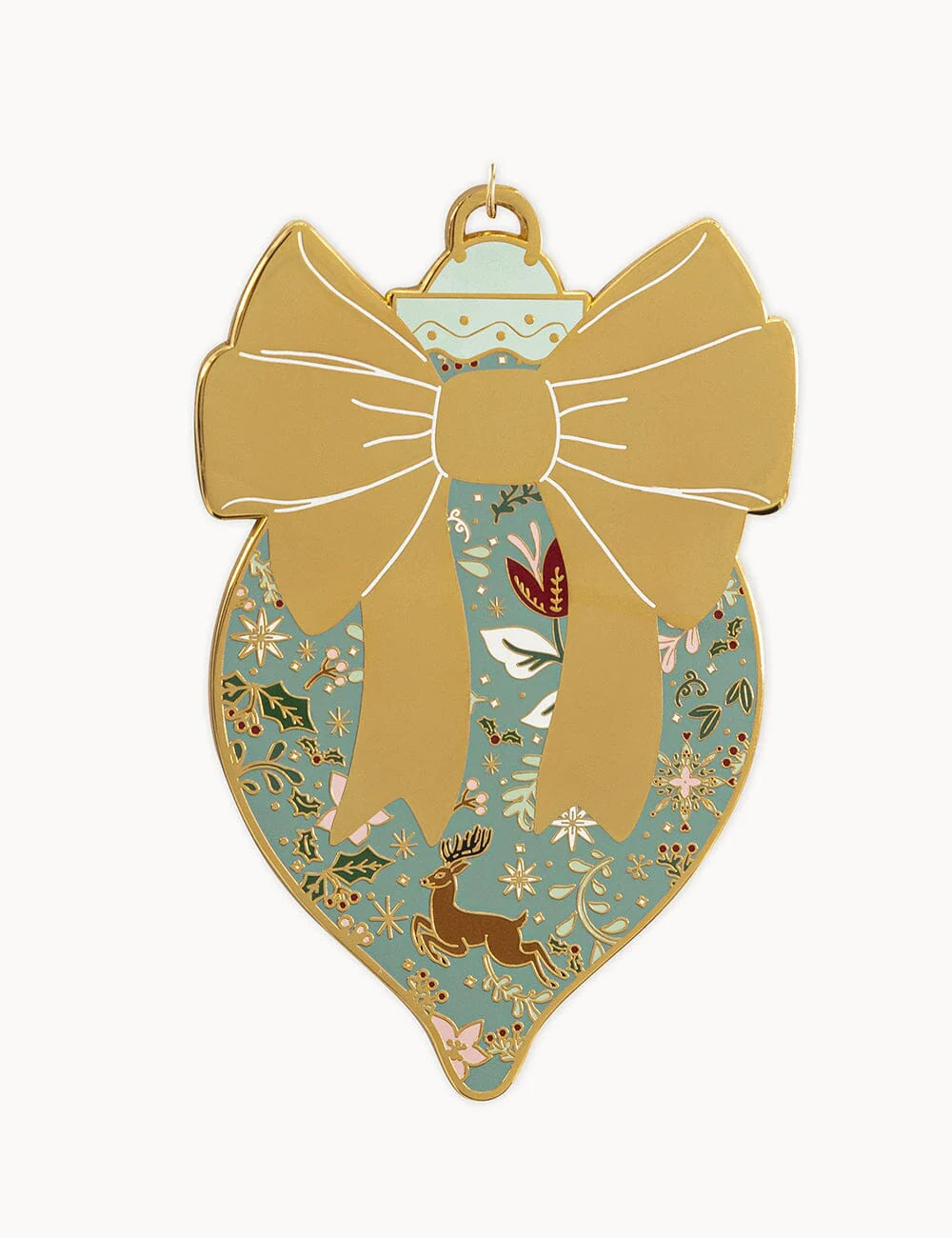 Bespoke Enamel Bow Ornament
