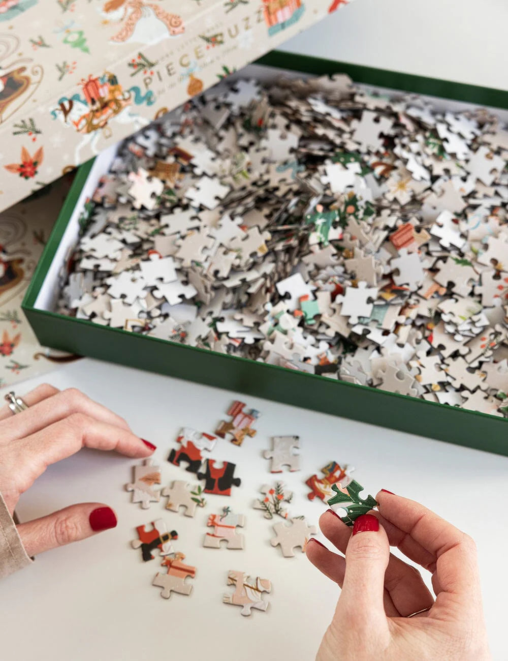 Bespoke 1000 Piece Jigsaw Puzzle - Jolly Santa