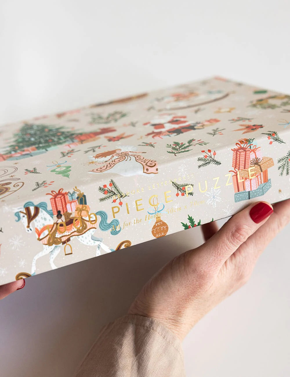 Bespoke 1000 Piece Jigsaw Puzzle - Jolly Santa