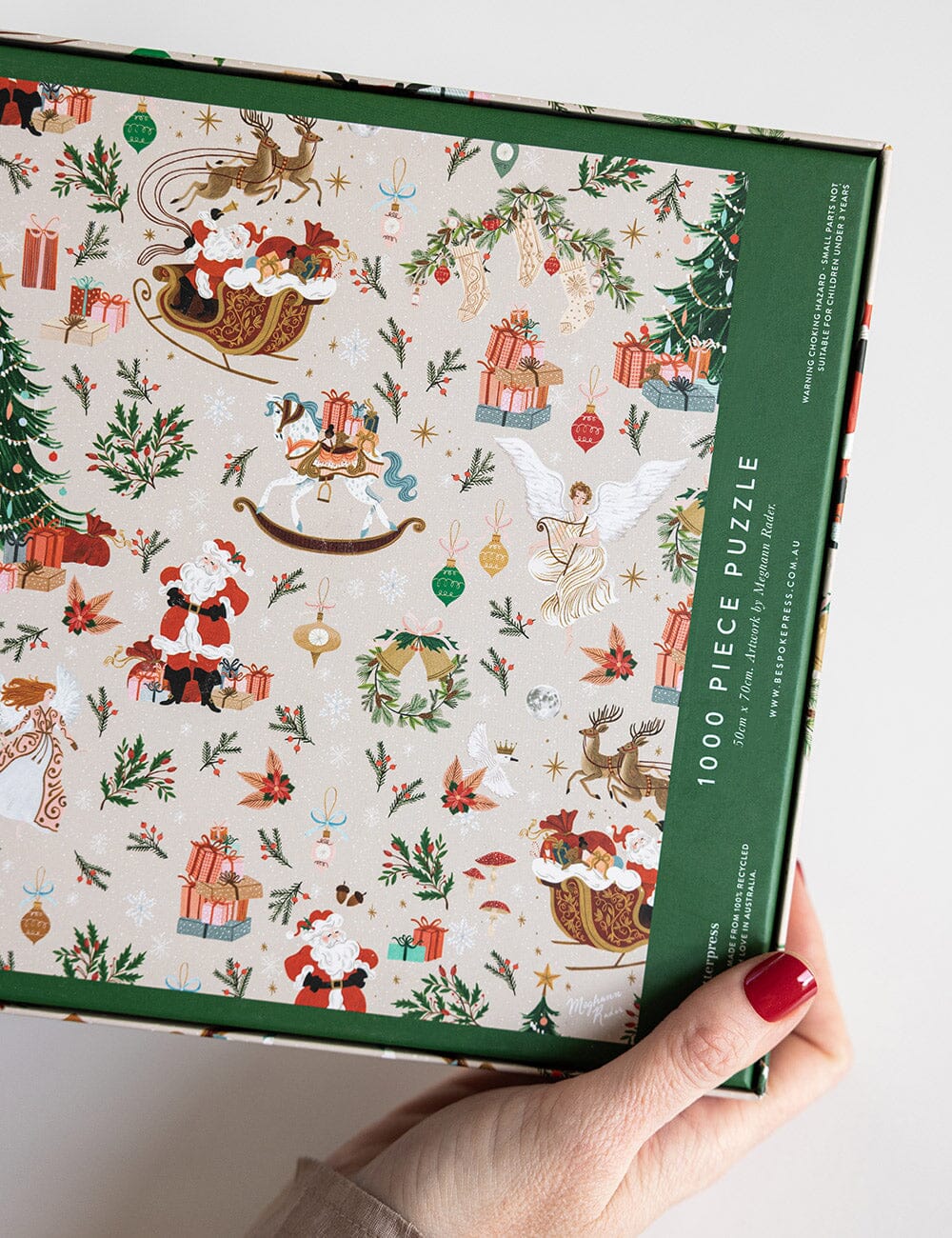 Bespoke 1000 Piece Jigsaw Puzzle - Jolly Santa