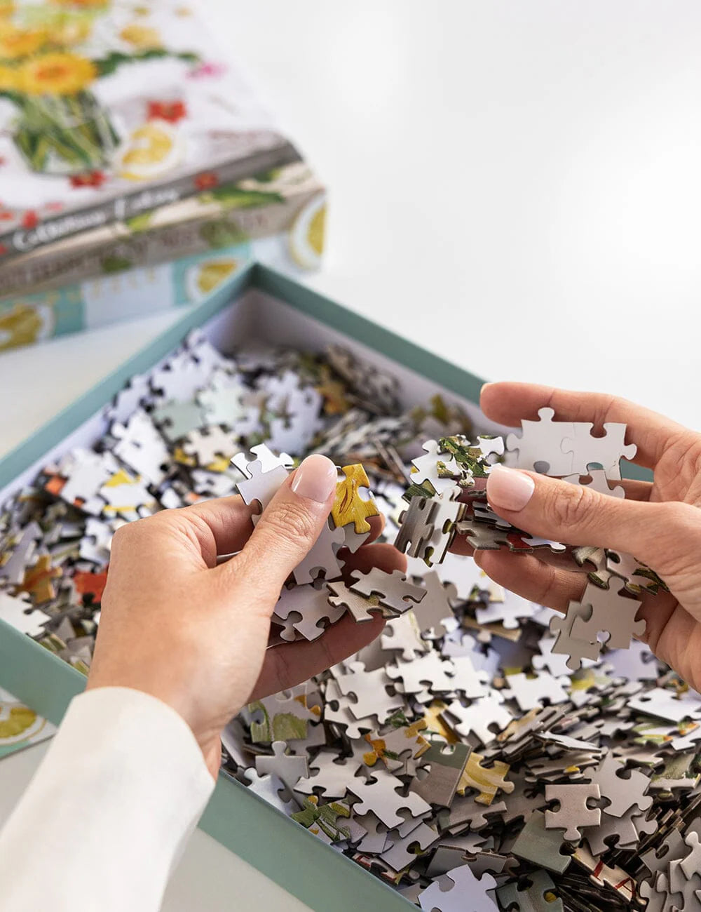 Bespoke 1000 Piece Jigsaw Puzzle - Native Wildflowers
