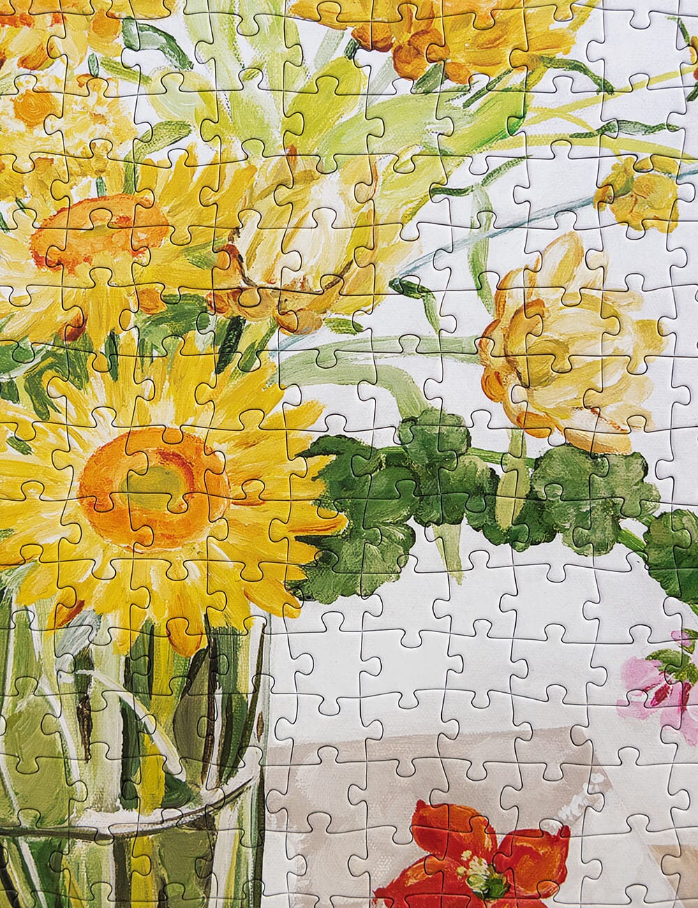 Bespoke 1000 Piece Jigsaw Puzzle - Native Wildflowers