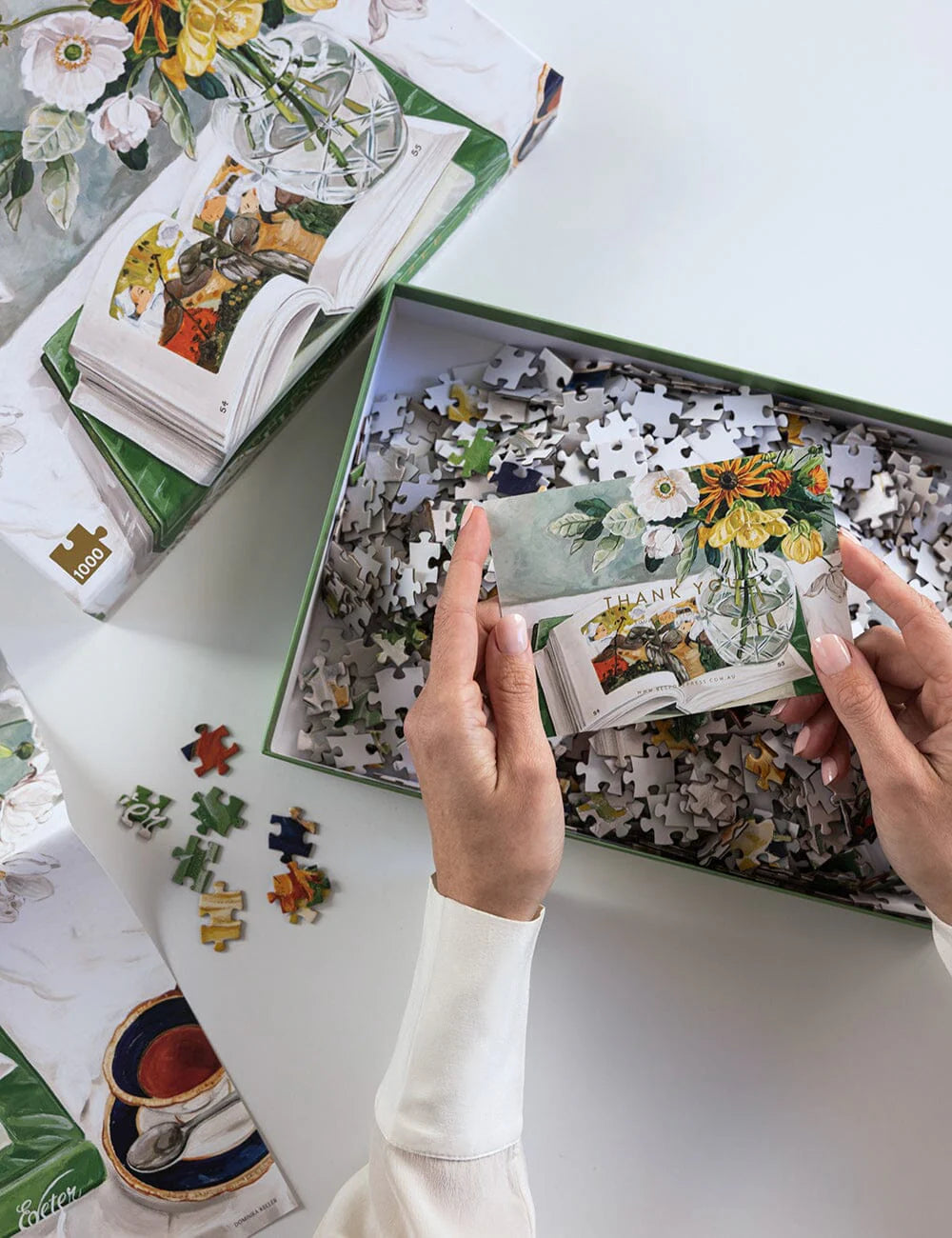 Bespoke 1000 Piece Jigsaw Puzzle - April Blooms