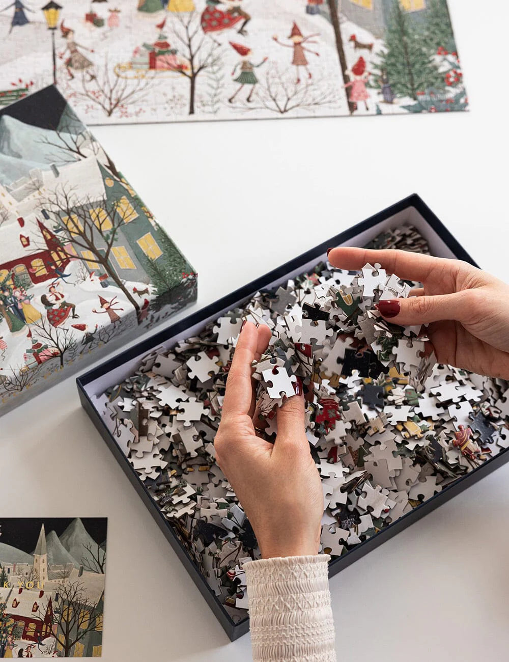 Bespoke 1000 Piece Jigsaw Puzzle - The Christmas Village
