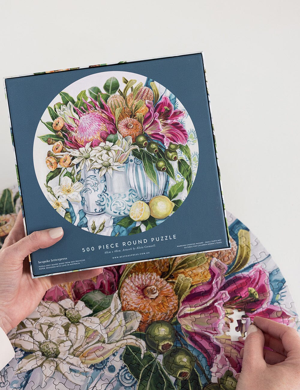 Three Vases with Lemon 500 piece Puzzle
