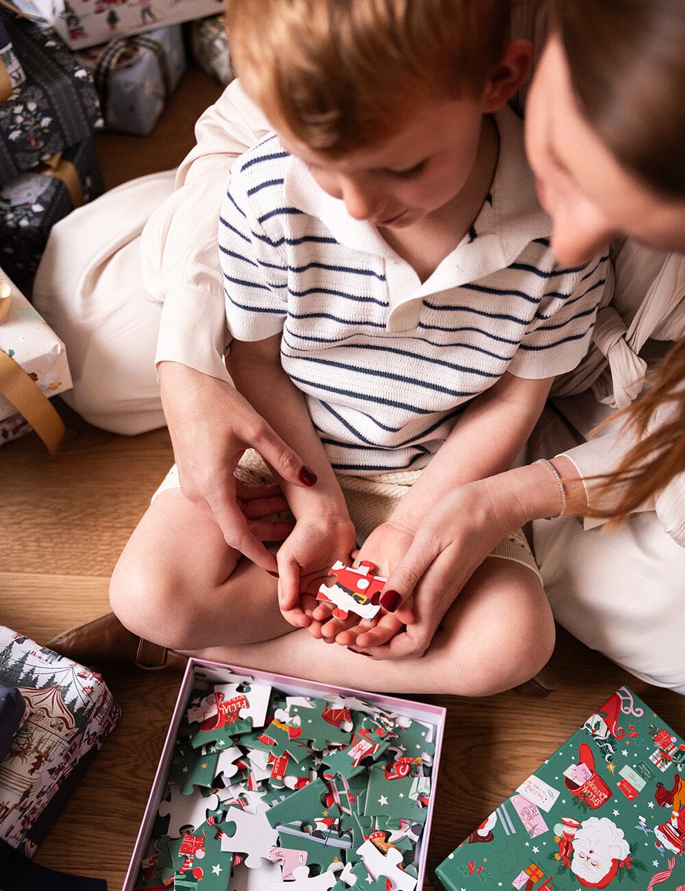 Christmas Santas Kids 100 piece Puzzle