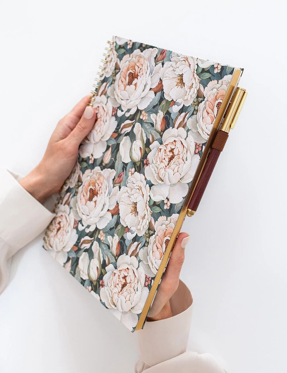 Ringbound A4 Notebook - Heritage Roses