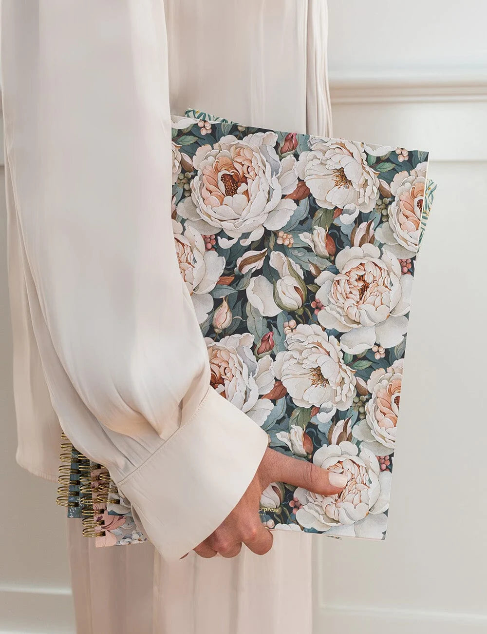 Ringbound A4 Notebook - Heritage Roses