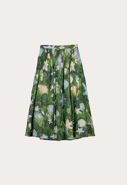 Nancybird Alma Yoke Skirt - Garden