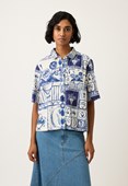 Nancybird Summer Shirt - Lyon Tile