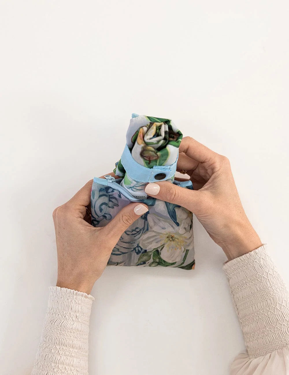 Reusable Shopping Bag - Three Vases with Lemon