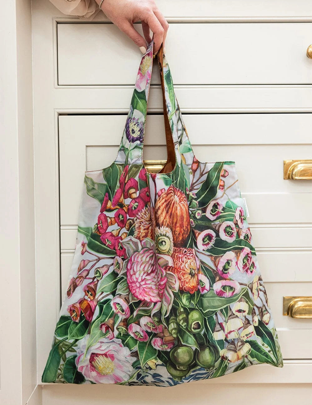 Reusable Shopping Bag - Gum Blossom
