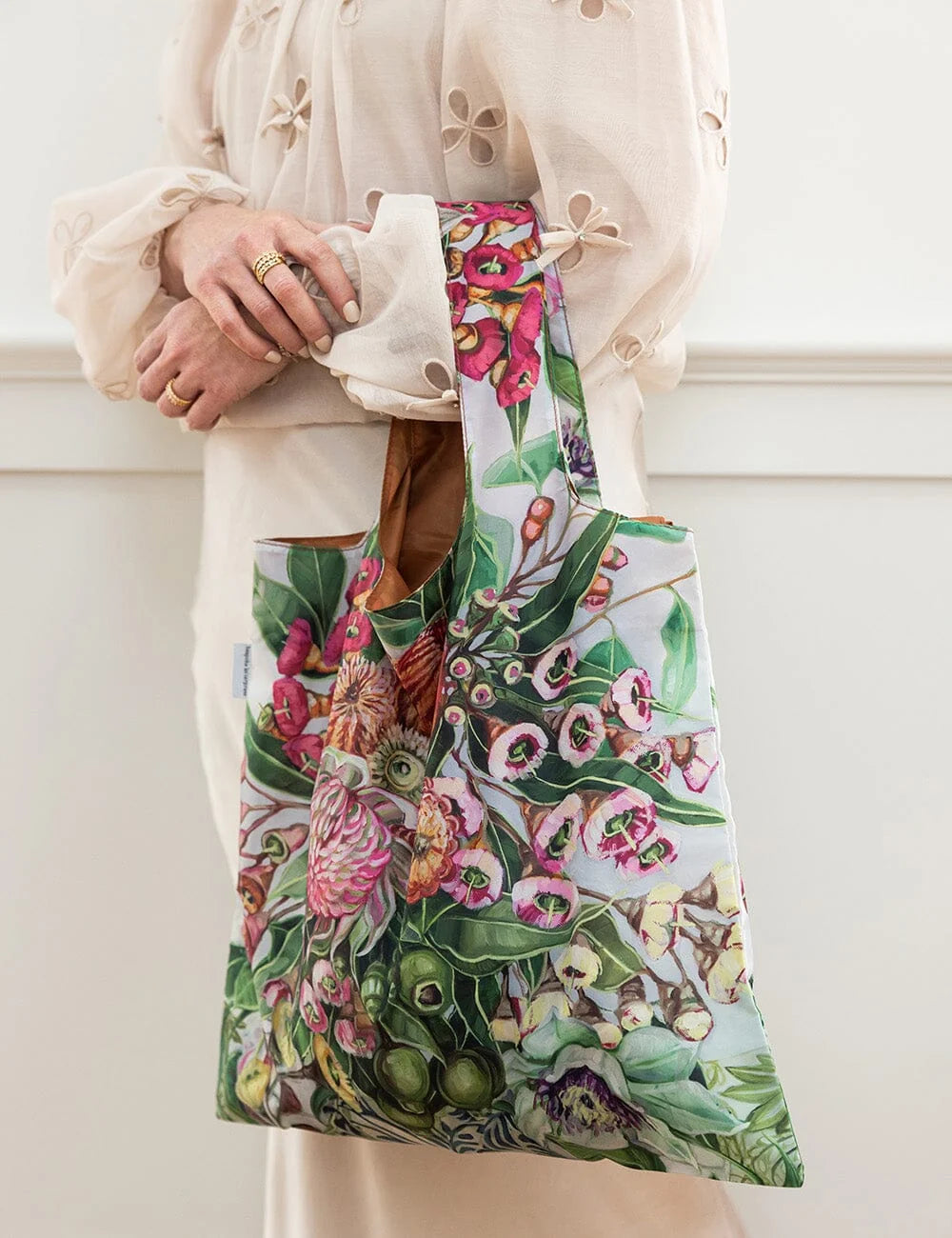 Reusable Shopping Bag - Gum Blossom
