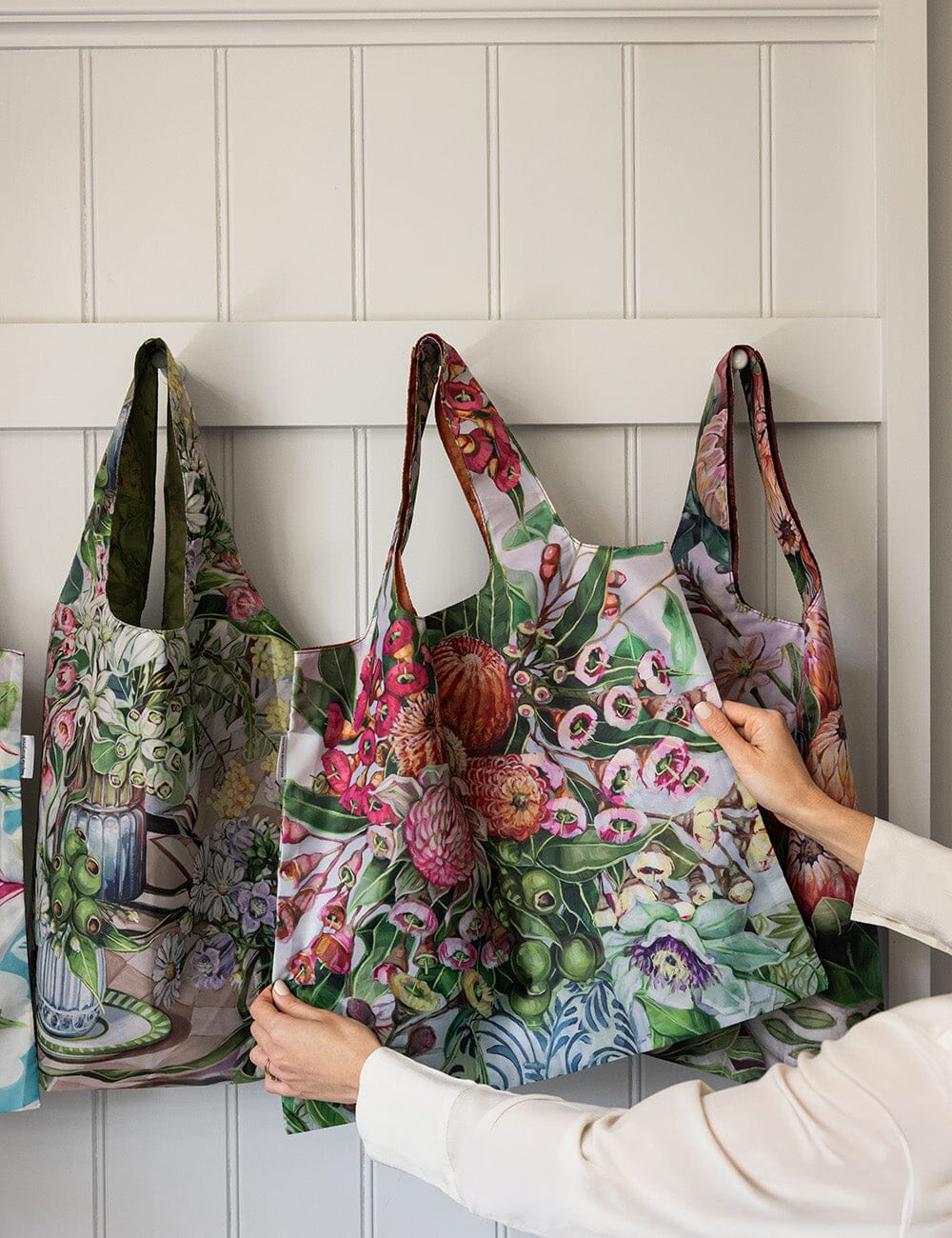 Reusable Shopping Bag - Gum Blossom