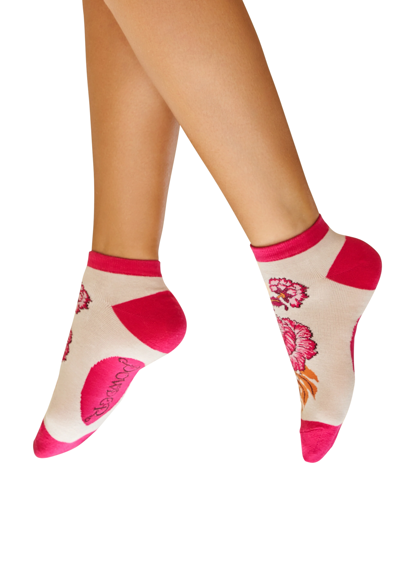 POWDER Trainer Socks - Paisley Floral