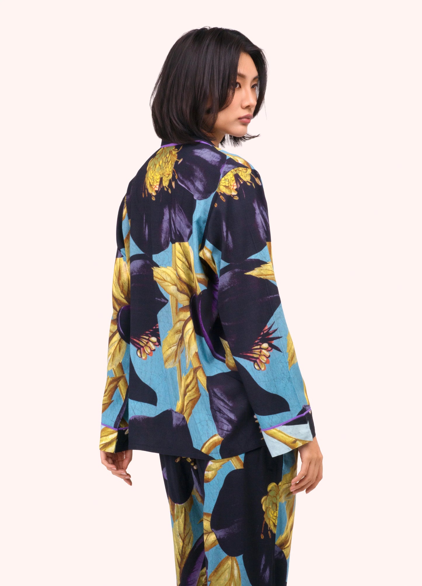 POWDER Long Pyjama Set - Hellebore