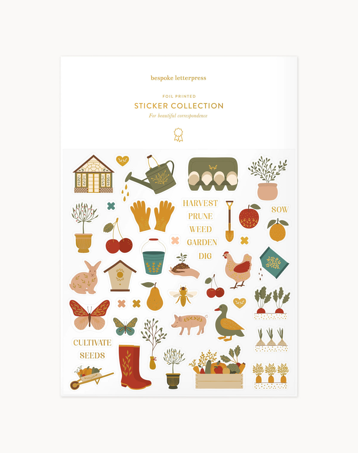 Bespoke Sticker Collection - Gardening
