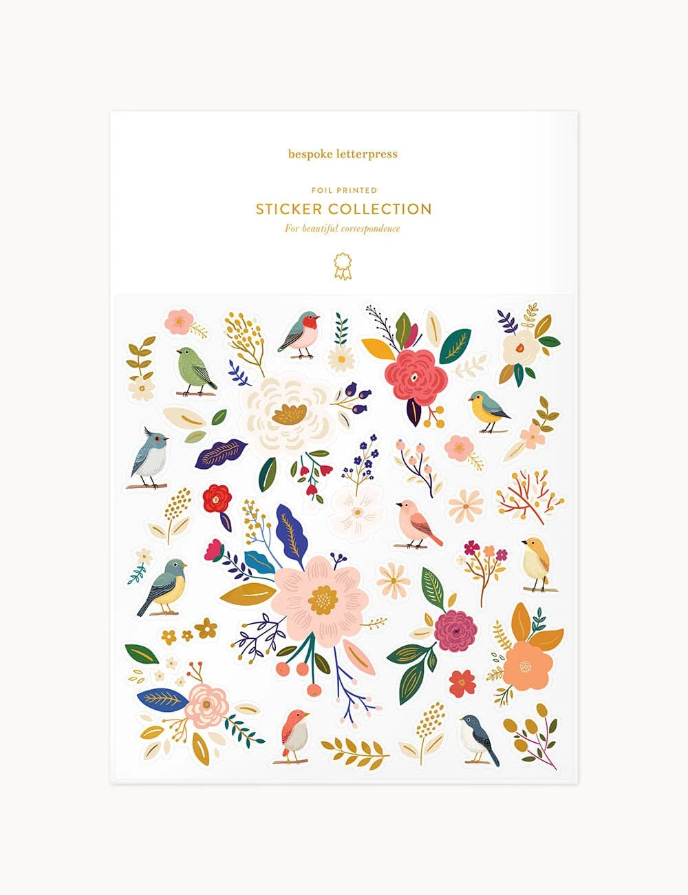 Bespoke Sticker Collection - Garden Birds