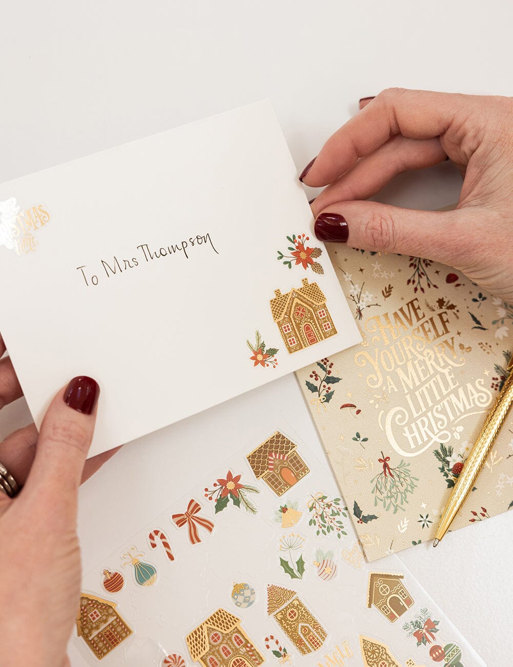 Bespoke Sticker Collection - Gingerbread Houses
